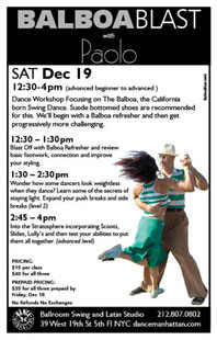 balboa blast workshop